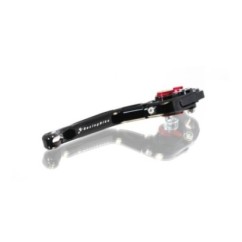 LEVIER DE FREIN AVANT RACINGBIKE (DROIT) KYMCO SUPERDINK 125i 09-14 NOIR-ROUGE