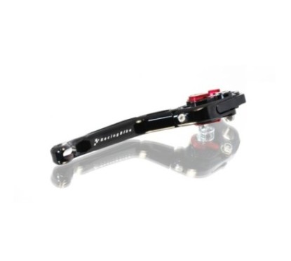 PALANCA DE FRENO DELANTERO RACINGBIKE (DERECHA) KYMCO SUPERDINK 125i 09-14 NEGRO-ROJO