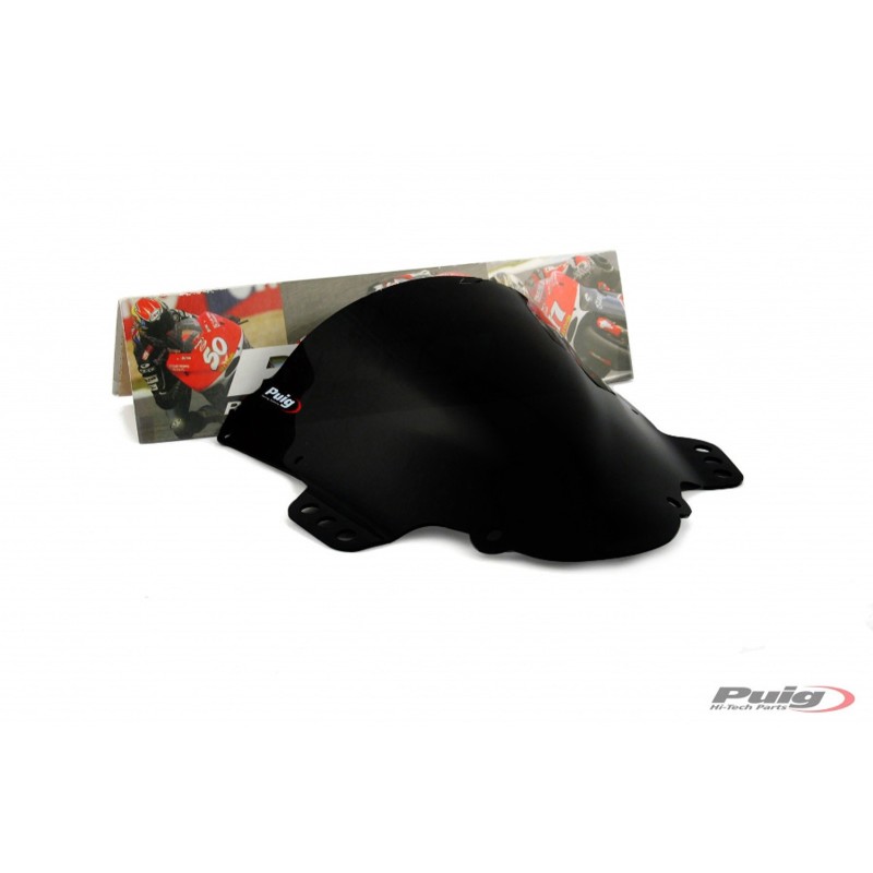 puig racing windshield for suzuki gsx r1000 05 06 black