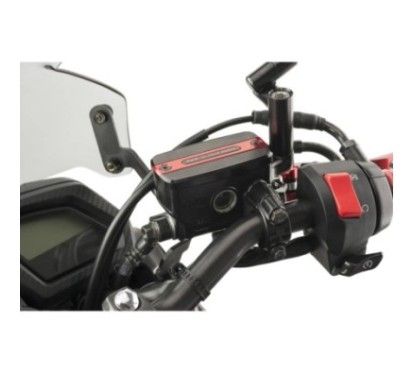Tapon deposito liquido embrague delantero Puig para Honda CB1100 13 14 rojo