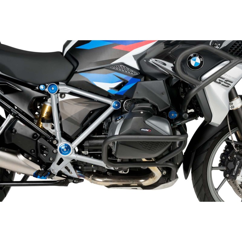 PUIG ALUMINIUM-RAHMENKAPPEN BMW R1200 GS ADVENTURE EXCLUSIVE RALLYE 17-18 BLAU