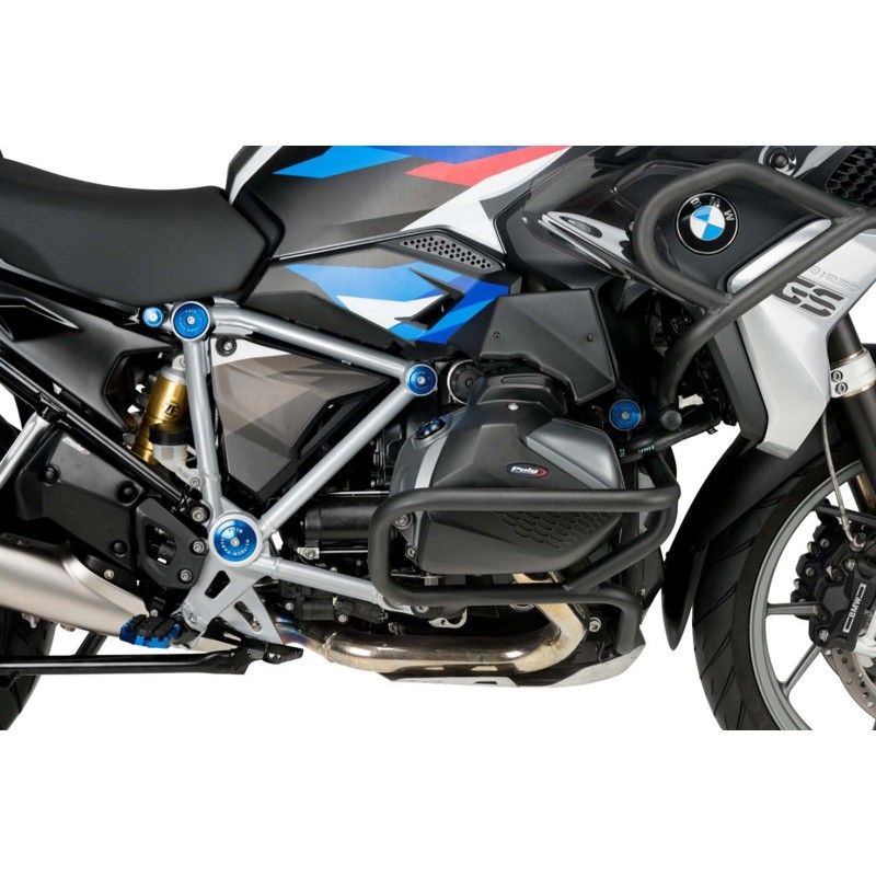 Tapas de chasis de aluminio Puig para BMW R1250 GS 18/24 azul