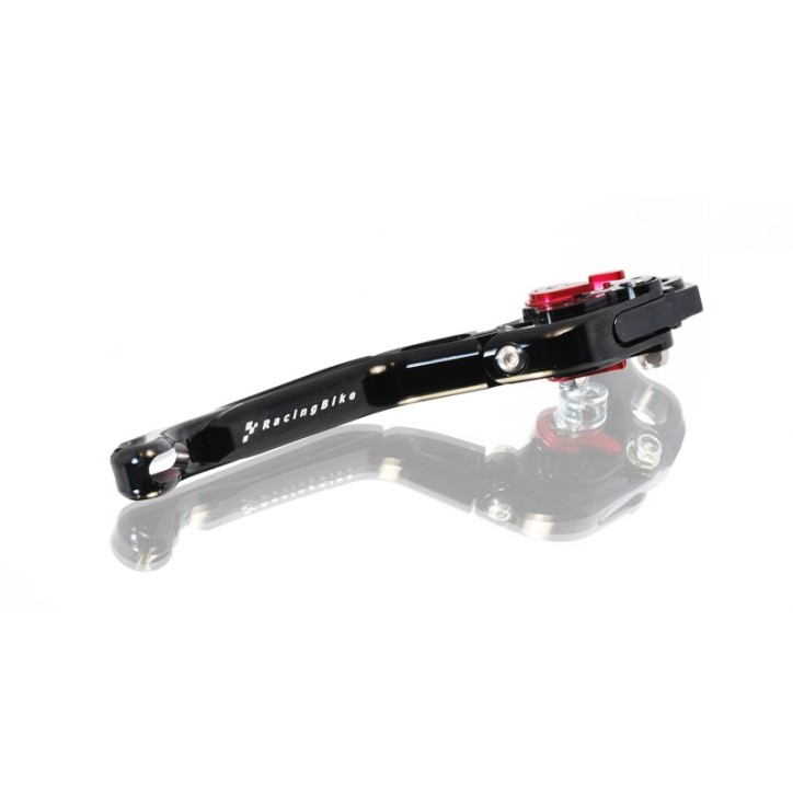 LEVIER DE FREIN AVANT RACINGBIKE (DROIT) YAMAHA MT-03 20-24 NOIR-ROUGE