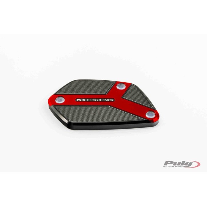 PUIG TAPPO SERBATOIO ANTERIORE PER FLUIDO FRIZIONE BMW R NINE T 15-16 ROSSO-0J01-0J03