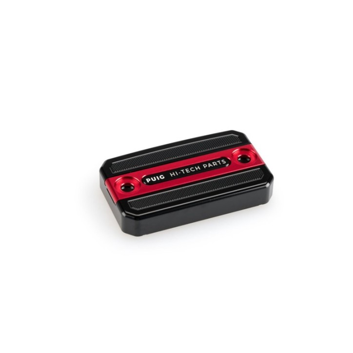 TAPON DEPOSITO DELANTERO PUIG PARA LIQUIDO DE EMBRAGUE DUCATI SCRAMBLER 1100 DARK PRO 21-24 ROJO