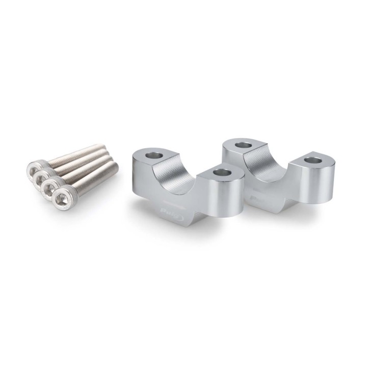 PUIG RISERS FOR HANDLEBARS BMW S 1000 XR 20-24 SILVER