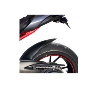 Extension de garde-boue arriere Puig pour Triumph Speed Triple 11/15, noir mat
