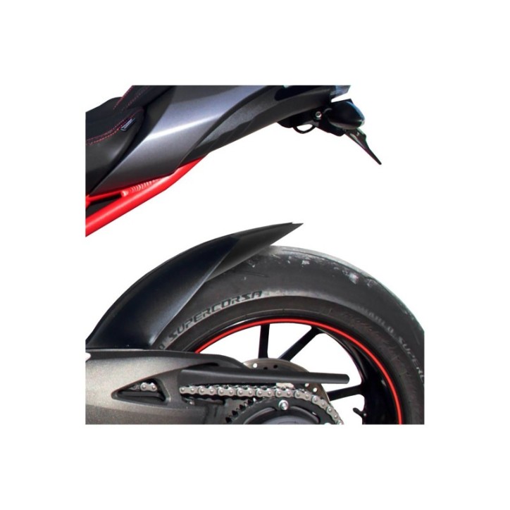 PUIG EXTENSION GARDE-BOUE ARRIERE TRIUMPH SPEED TRIPLE 11-15 NOIR OPAQUE