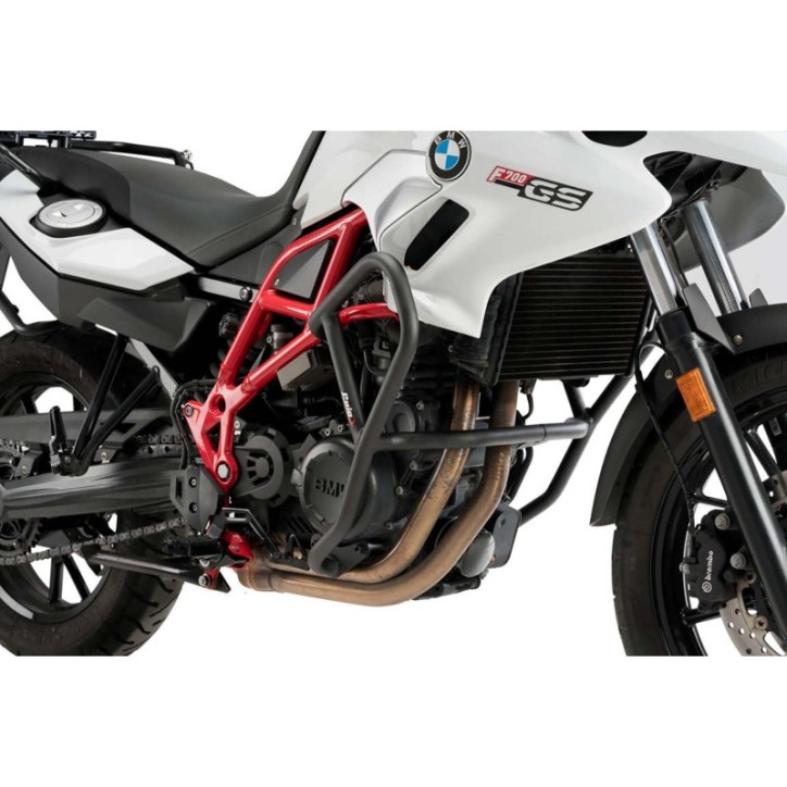 PUIG BARRE DI PROTEZIONE MOTORE BMW F650 GS 08-12 NERO