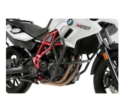 Barras de proteccion de motor Puig para BMW F800 GS 08-12 negras