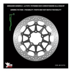 JOLLY BRAKE FIXED FRONT BRAKE DISC KAWASAKI NINJA ZX-10R PERFORMANCE ABS 1000 00-01