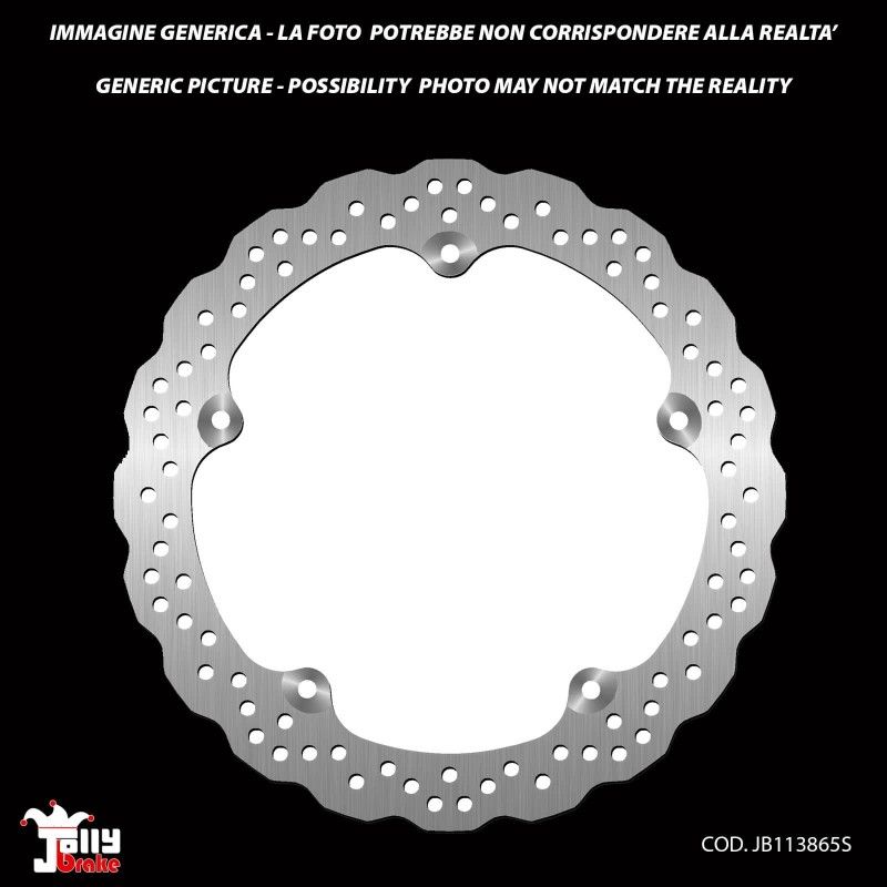 jolly brake disco freno anteriore semiflottante per honda ctx 700 d da dct abs 14 16 offerta