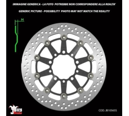 JOLLY BRAKE FIXED FRONT BRAKE DISC KAWASAKI KLX 650 93-97