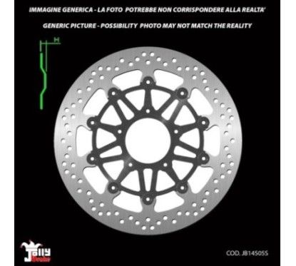 jolly brake halbschwimmende vordere bremsscheibe mv agusta brutale abs 675 12 13 angebot