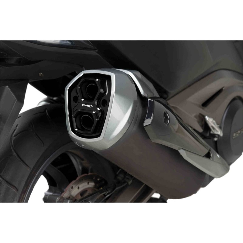 PUIG EXHAUST SILENCER KYMCO AK550 17-22 BLACK