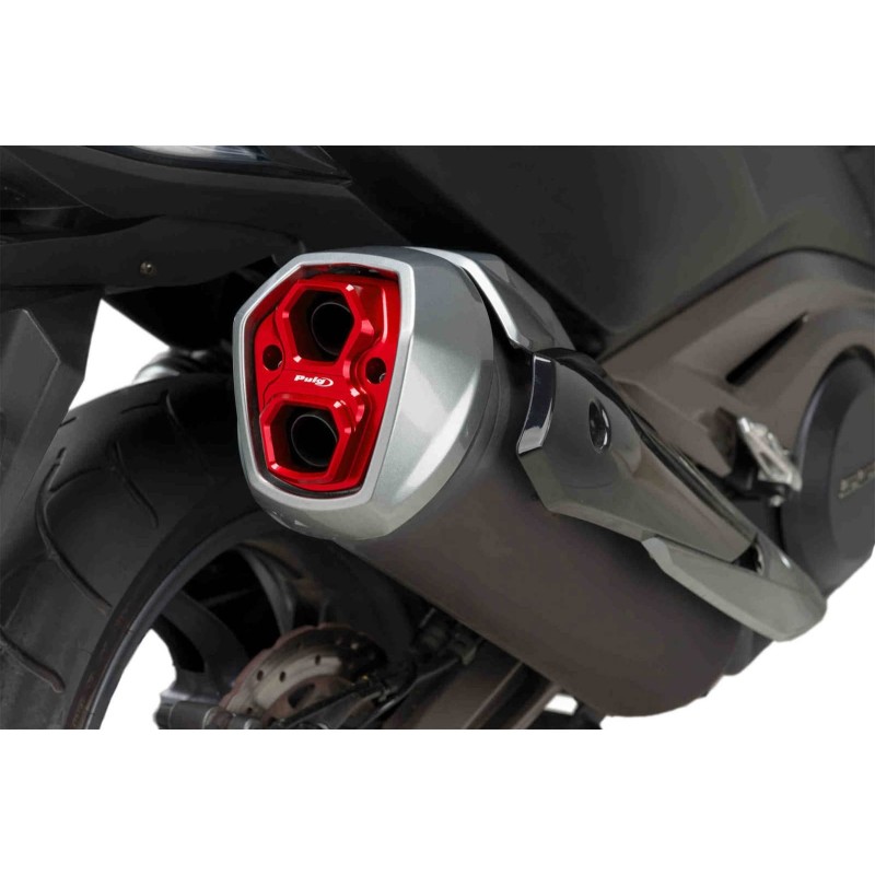 PUIG EXHAUST SILENCER KYMCO AK550 17-22 RED