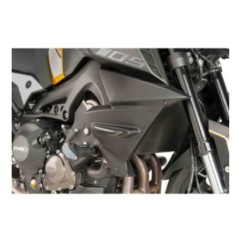 PUIG PLAQUES PROTECTION RADIATEUR YAMAHA MT-09 17-20 NOIR OPAQUE