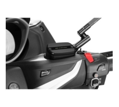 PUIG TAPPO SERBATOIO FLUIDO FRENO ANTERIORE/POSTERIORE PER YAMAHA T-MAX 530 ANNO 12'-16' COLORE NERO