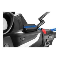 PUIG VORDERER RESERVOIRDECKEL FUR VORDERE HINTERE BREMSFLUSSIGKEIT. YAMAHA T-MAX 530 DX SX 17-19 BLAU