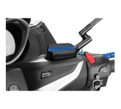 Tapon deposito liquido freno delantero puig delantero trasero para yamaha t max 530 derecho izquierdo 17 19 azul