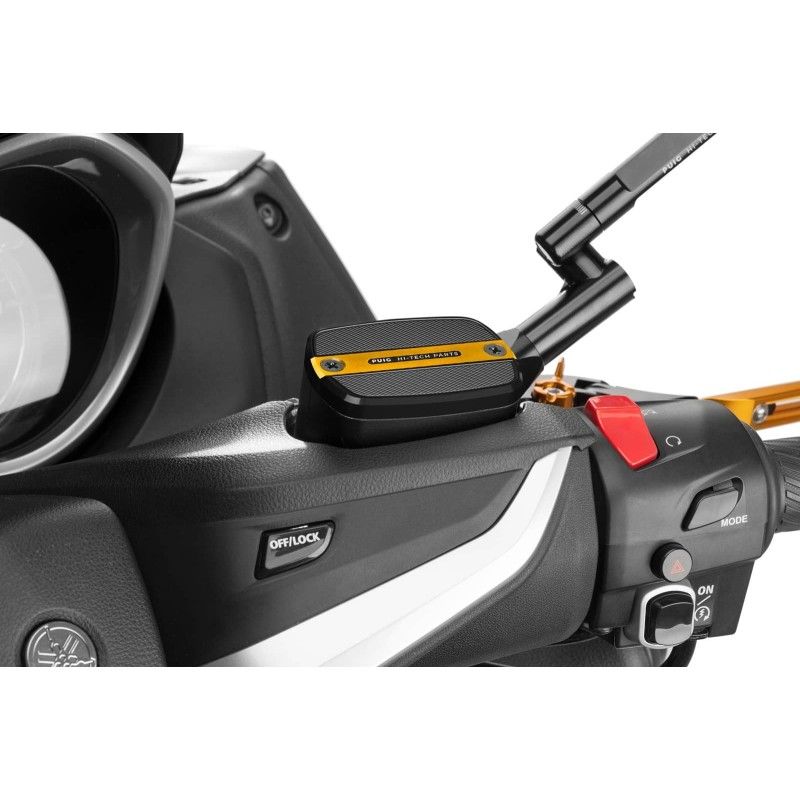 Tapon deposito liquido freno delantero Puig delantero trasero para Yamaha T Max 530 derecha izquierda 17 19 dorado