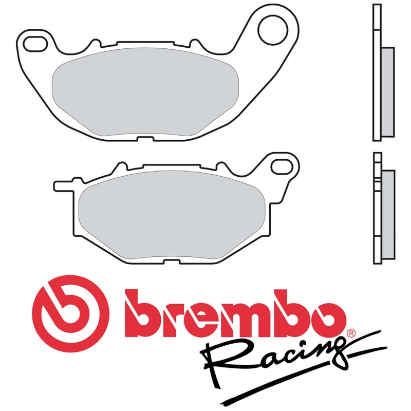 BREMBO BRAKE PADS COMPOUND Z04 YAMAHA MT-03 16-19