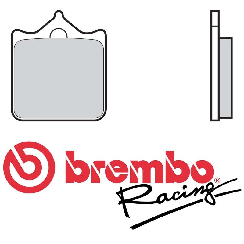 Brembo Bremsbelage Z04 passend fur Benelli TRK 502 17 22