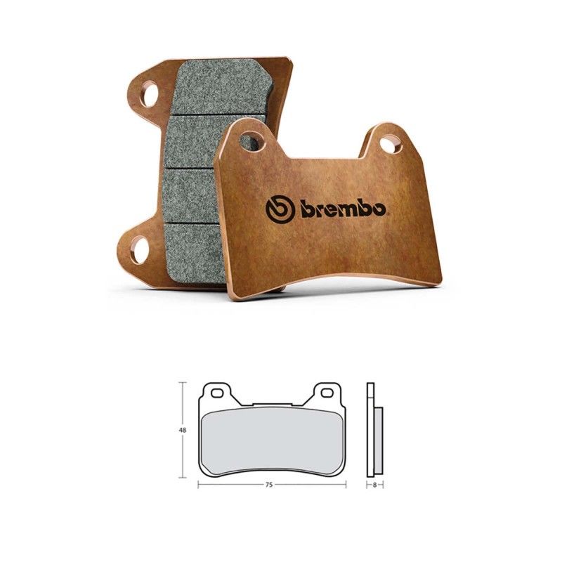 Brembo Z04 Bremsbelage passen auf Honda CBR1000 RR 08 11