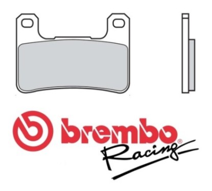 PLAQUETTES DE FREIN BREMBO Z04 COMPOSE KAWASAKI NINJA 1000 SX 20-23