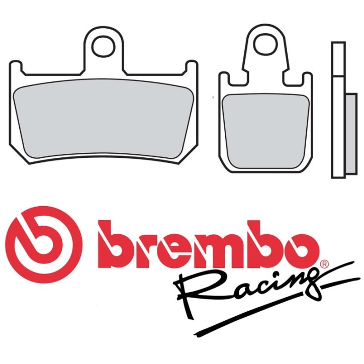 PLAQUETTES DE FREIN BREMBO COMPOSE Z04 YAMAHA YZF-R1 07-08