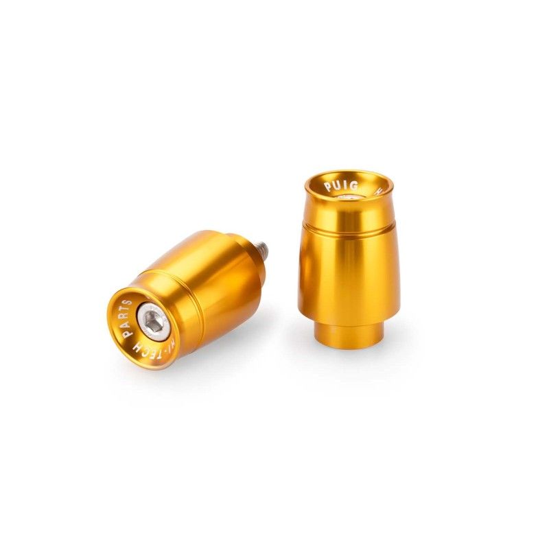 Extremos de manillar Puig Mod Sport para Yamaha Tracer 700 18/19 dorados