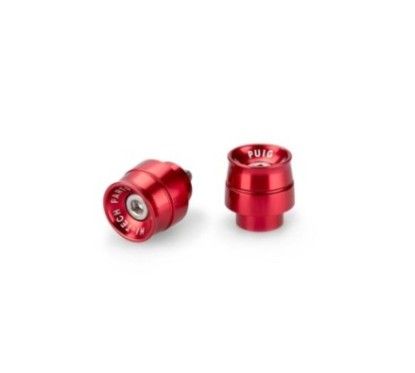 Embouts de guidon Puig Mod Speed pour Yamaha MT 07 Tracer 16/17 Rouge