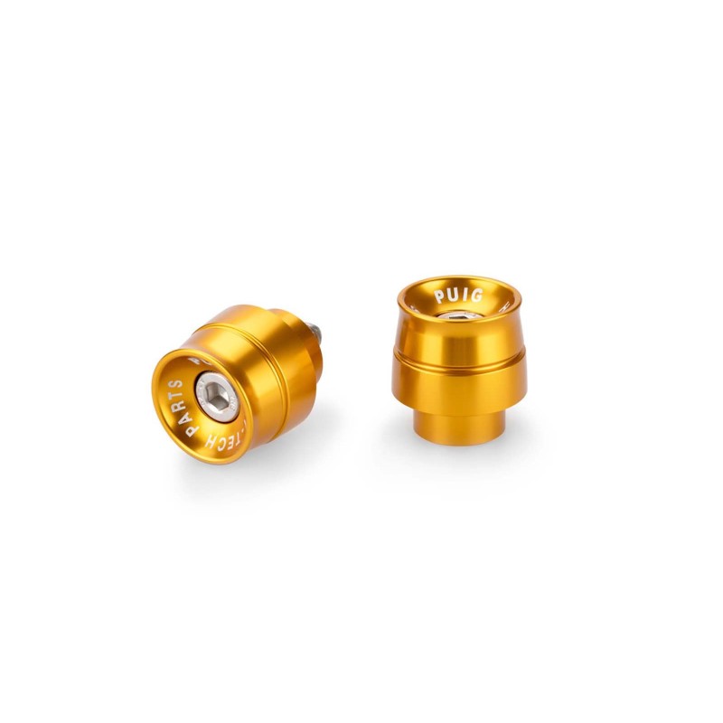 Embouts de guidon Puig Mod Speed pour Yamaha Tracer 700 GT 2020, couleur or