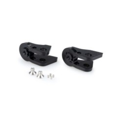 Adaptadores para estriberas ajustables Puig para Honda NT1100 22/25 (negro)