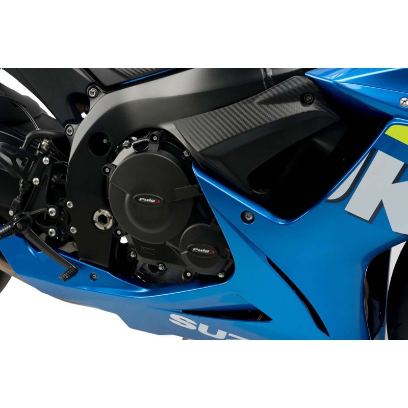 PUIG PROTEZIONE CARTER MOTORE TRACK SUZUKI GSX-R600 11-16 NERO