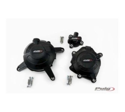 Protection moteur Puig Track pour Championnat Yamaha MT 125 2015 Noir