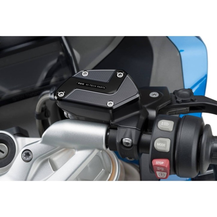 PUIG TAPPO SERBATOIO ANTERIORE PER FLUIDO FRENO BMW R1250 GS TRIPLE BLACK 21-23 NERO