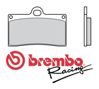 plaquettes de frein Brembo compound Z04 pour Yamaha MT 01 05 12