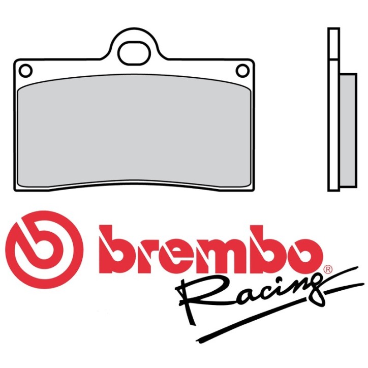 BREMBO BREMSBELZGE Z04 COMPOUND YAMAHA T-MAX 500 08-11