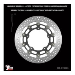 jolly brake disco freno anteriore semiflottante per yamaha yzf r6 abs yzf r6 r abs 600 17 20 offerta