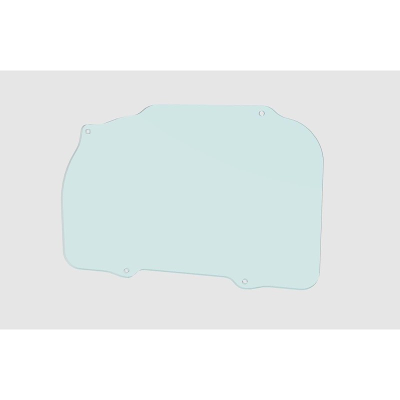 PROTECCION DE SALPICADERO DE CRISTAL DE RECAMBIO RACINGBIKE PARA I2M PRO KAWASAKI NINJA 400 18-24 TRANSPARENTE