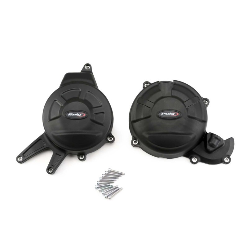 PROTECCION CARTER MOTOR PUIG TRACK PARA APRILIA RS660 21-23 CAMPEONATO NEGRO