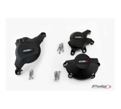 Proteccion de motor Puig para pista de campeonato para Honda CBR600RR 07-12 negra