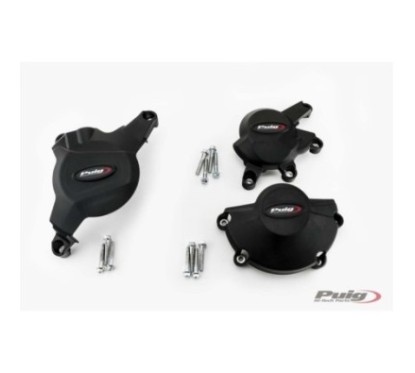 PUIG PROTEZIONE CARTER MOTORE TRACK PER CAMPIONATO HONDA CBR600RR 07-12 NERO