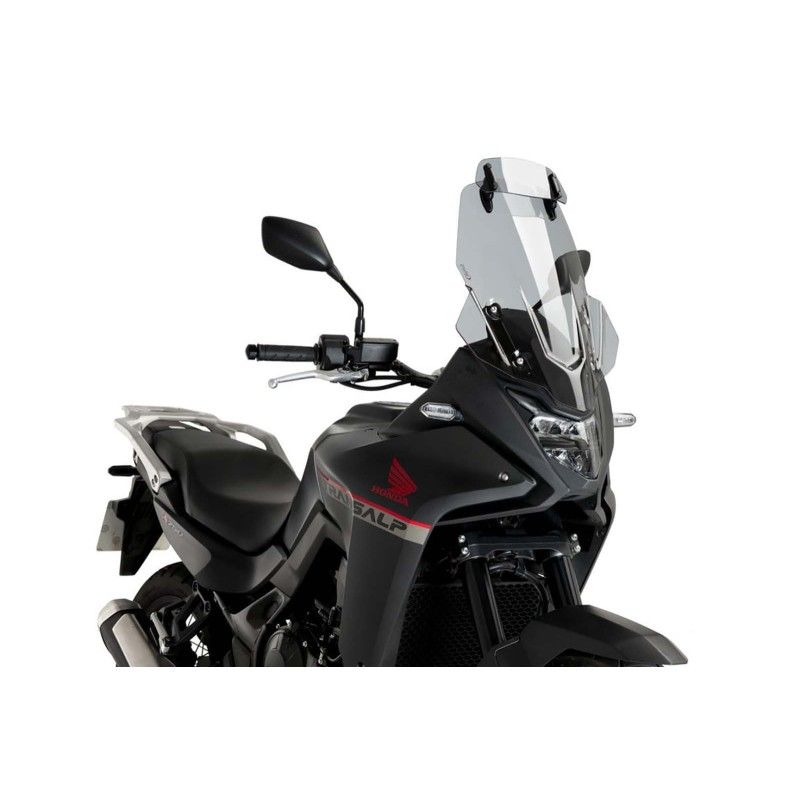 puig windshield touring visor for honda xl750 transalp 23 24 light smoke