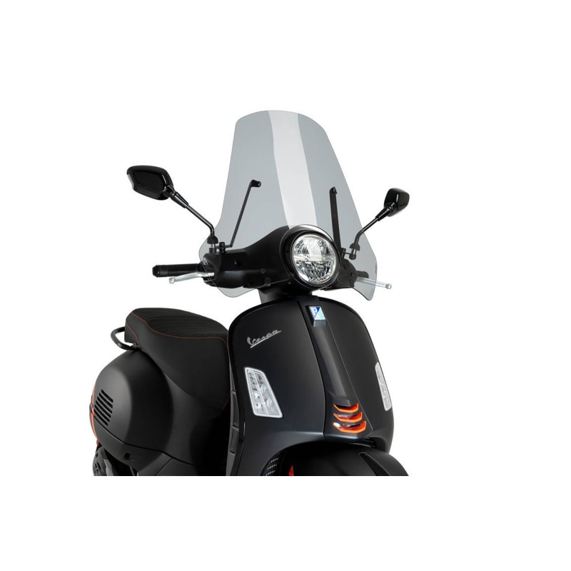 PUIG CUPOLINO SCOOTER GTS TOURING PIAGGIO VESPA GTS 300 SUPER SPORT 2023 FUME CHIARO