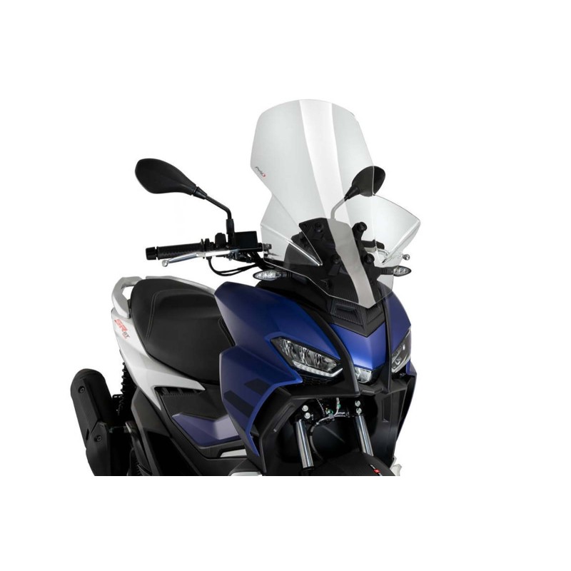 PUIG CUPOLINO V-TECH LINE TOURING PER APRILIA SR125 GT ANNO 22-24 COLORE TRASPARENTE