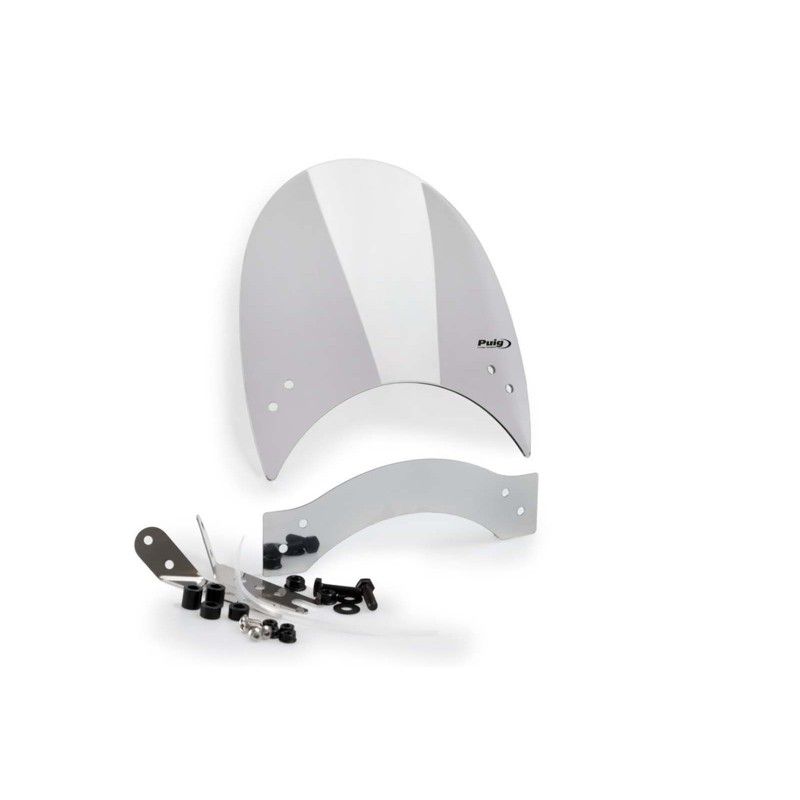 Parabrisas Puig Custom Roadster para Yamaha SR125 96-01, transparente, codigo 0131W