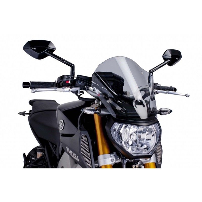 Parabrisas Puig Naked NG Touring para Yamaha MT 09 Sport Tracker 13-16 ahumado claro