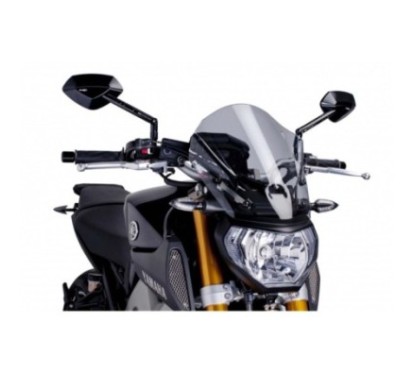 ECRAN PUIG NAKED NG TOURING YAMAHA MT-09 SPORT TRACKER 13-16 FUME CLAIR